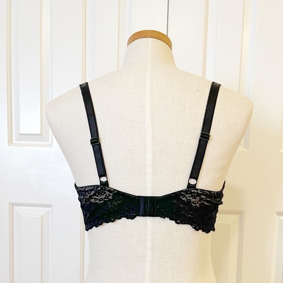 NWOT Torrid Black Lace Bra with Adjustable Straps. Size Women's 40DD 40E - Picture 6 of 10